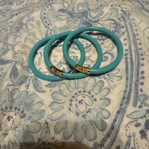 TURQUOISE THREE KINGS ALL WEATHER BANGLES® (AWB®) - TURQUOISE Budhagirl